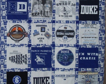 College Memory Quilt - CUSTOM ORDERS