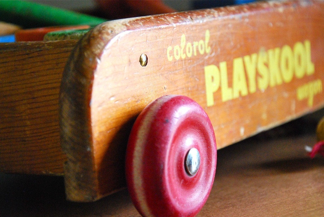 coloroll playskool wagon