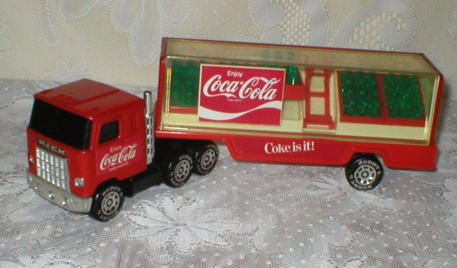 Coca Cola Coke Buddy L 1980 Mack Delivery Semi Truck