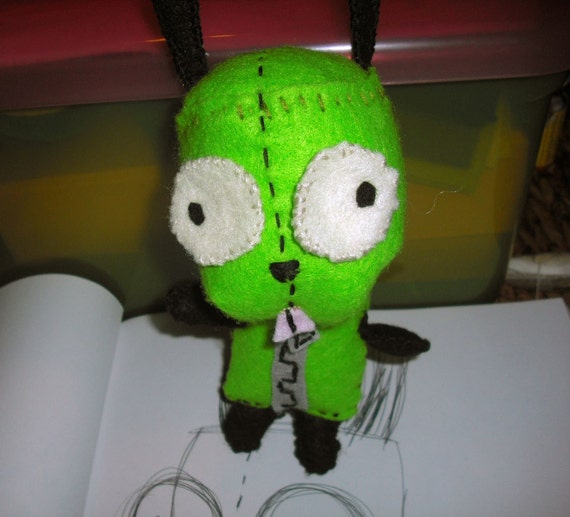 invader zim gir plush