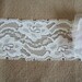WIDE Stretch Lace LIGHT IVORY -2 1/4 inch -1 3/4 yards