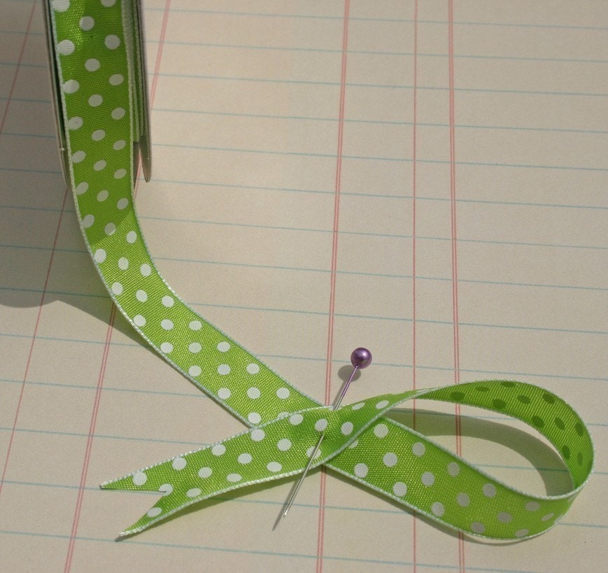 lime green polka dot trim light green polka dots ribbon lime green polka dot trim light green polka dots ribbon