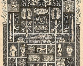 Madame Talbot's Victorian Lowbrow Undertaker's Cabinet Poster