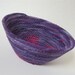Small Purple Waves Bowl