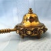 Gold Tone Saccharine Dish