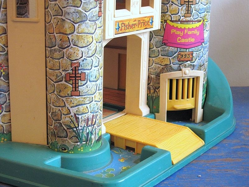 vintage little people castle