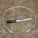 Pewter wolf's head torque silver werewolf