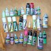 Big lot of 28 fabric paint tubes, assorted colors, brands and types green, purple, bronze, metallic, puff paint craft DESTASH