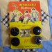 Vintage Card Detachable Metal Buttons