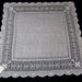 Vintage Drawn Thread Lace Bridal Hanky-Tag