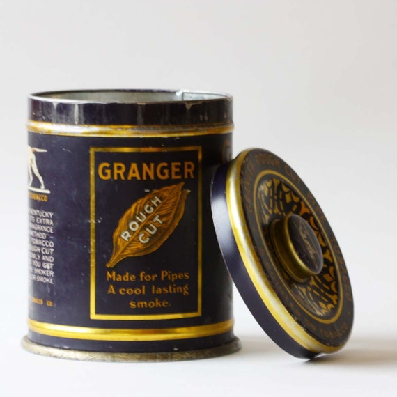 Granger Rough Cut Pipe Tobacco Tin