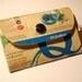 Wallet made from recycled milk carton