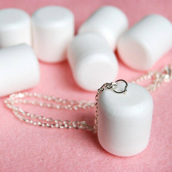 marshmallow necklace