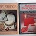 Set of 2 instruction books for making macrame purses
