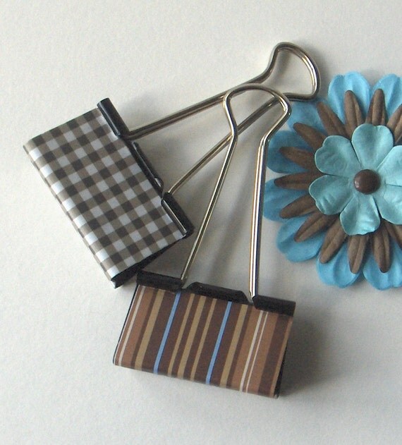 Jumbo Binder Clips for Photos Notes or Cards Set of 2