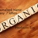 7 Baby Name Blocks Organic Toy Newborn Photography Props Baby Dedication Gift Baby Boy Baptism Gift Personalized New Baby Gifts Family Name