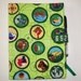Quilted Junior Girl Scout Journal Cover with journal