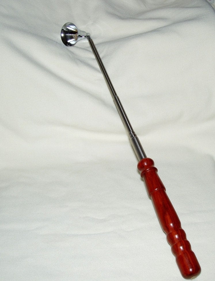 Candle Snuffer Telescopic Red Heart