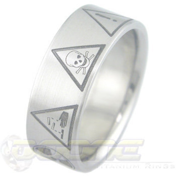 Dangerous Titanium Ring