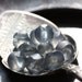 SLATE BLUE ICE .. Picasso Czech Glass Baroque Beads (1214-6)