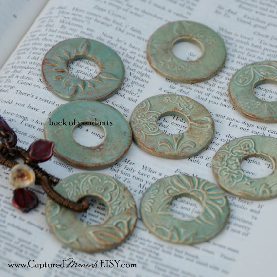 Sea Green Washer Bead