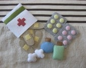 Felt first aid kit
