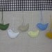 Felt bird ornament (natural mix)