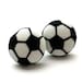 Soccer Button Earrings, Sports, Soccer, Futbol, Jewelry, Earrings, Button Accessory, Child Earrings, Stud Earrings, Post, Stocking Stuffer