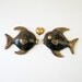 Vintage Kissing Fish - Wall Art - Lefton Co.