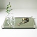 Mirror and Cut Glass Vanity Tray - Perfume Tray - Jewelry Display