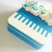 3 x Music Lover Piano Contact Lens Case Set - Baby Grand Deco Kawaii Gothic Lolita Hime Gyaru Music