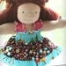 Woodland Friends Waldorf Doll Clothes Set for 15 in. Waldorf Doll Dress