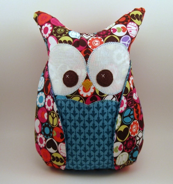 plush owl pattern