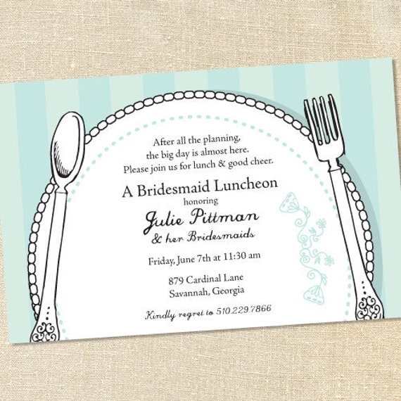 Lunch Party Invitation Wording 9