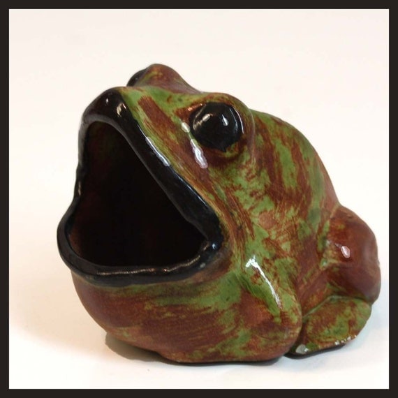 Vintage Kitchen Sponge holder FROG