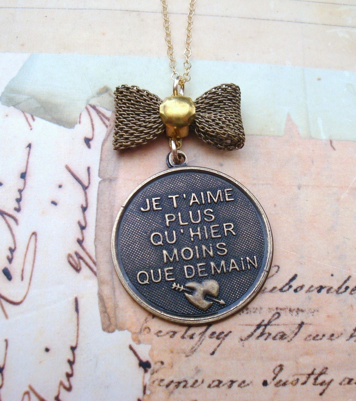 I love you more than yesterday but less than tomorrow