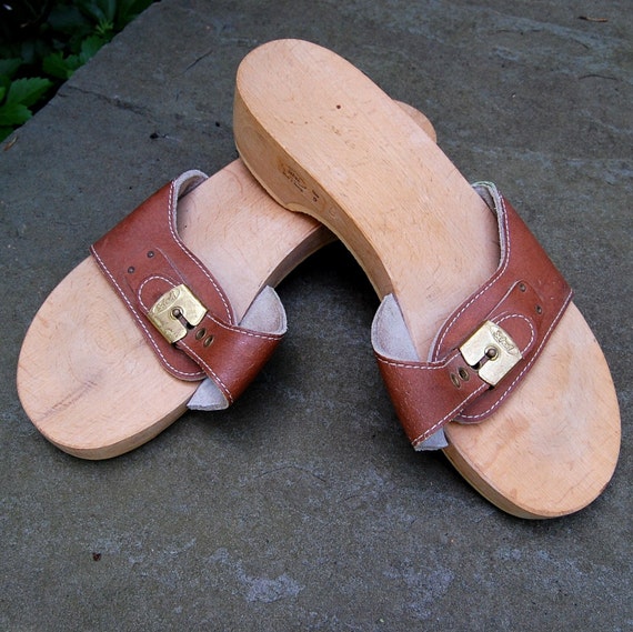Vintage Dr Scholl's Sandals Size 9