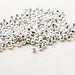 200 Bead Spacer Round Shiny Silver Bright SEAMLESS 2mm Tiny (1011spa02s1)