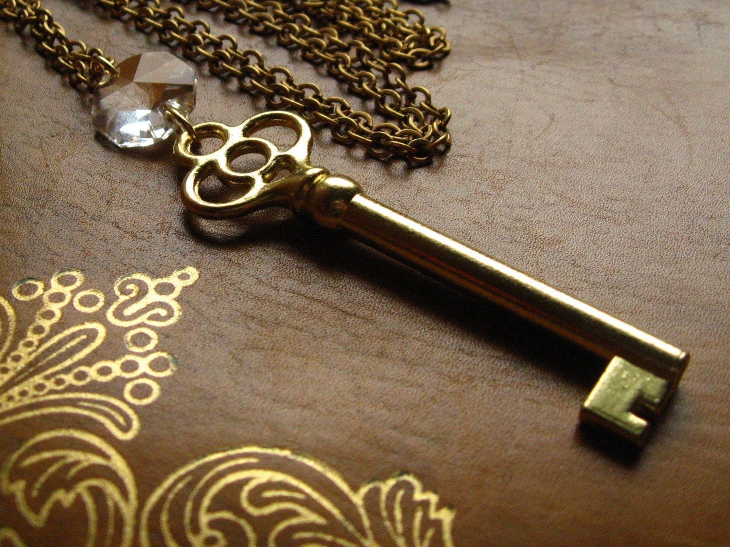 The Secret Garden Key Collection vintage chandelier crystals