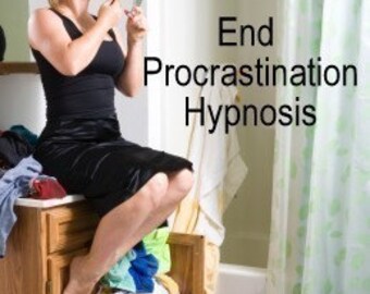End Procrastination Hypnosis Procrastinating Cure Procrastinator Help CD or mp3 Download. Make Changes Now. Start Changing Your Life.