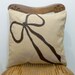 SPRING SALE Mint Choc Chip Ice Cream Bow Cushion Pillow Cover