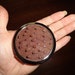 Ostrich Leather Mirrored Compact for fashion & beauty of women - gift idea