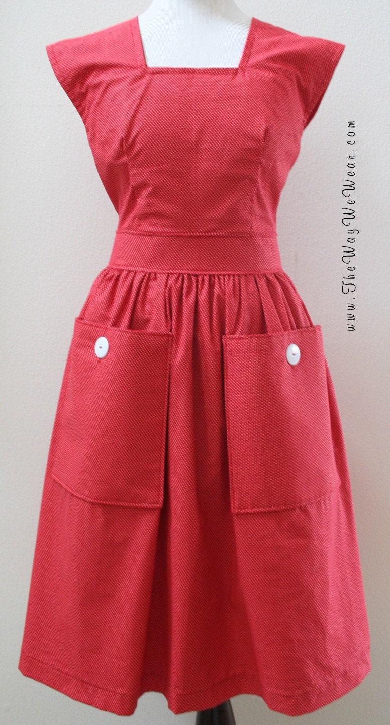 1940s pinafore