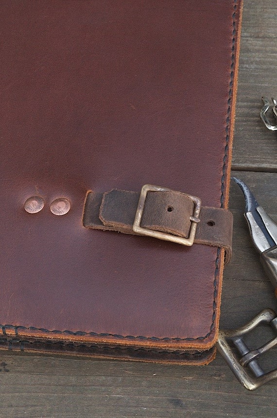 Refillable Leather Sketchbook Cover