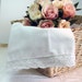Crochet Lace Trim Handmade Napkins, Shabby Chic Decor, Cottage Style Decor, Wedding Decor
