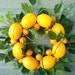 Lemon Wreath...........Kitchen wreath