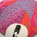 Mouse Pad, Computer Mouse Pad, Round Fabric Mouse Pad or Trivet Hot Aura Pink