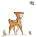 Nursery Art Print A Little Bird Told Me 5x7