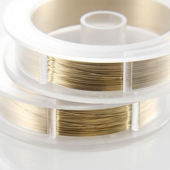 Artistic Wire 28 Gauge Lead/Nickel SafeNonTarnish Brass