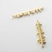 6pcs Matte Gold Tone Fancy Links-42x10mm (64C-R-71)